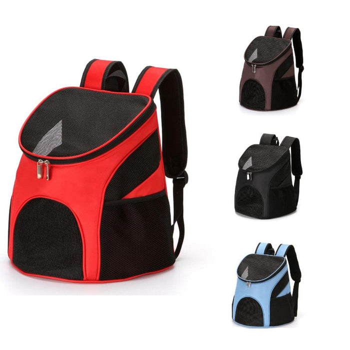 Pet Travel Backpack Carrier – Breathable Backpack for Cats & Small Dogs