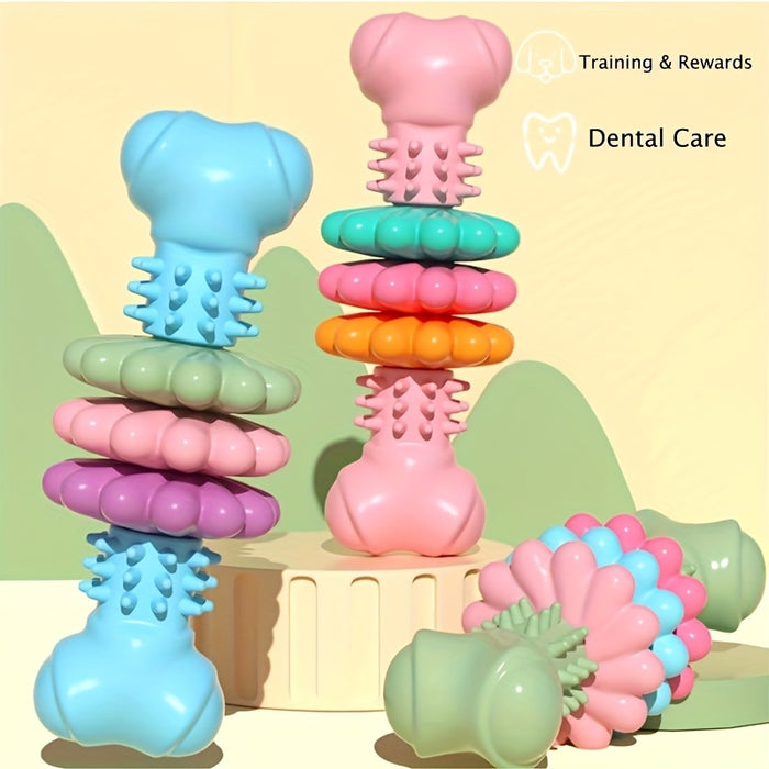 Petal Dog Chew Toy – Durable Interactive Teething & Dental Training Toy