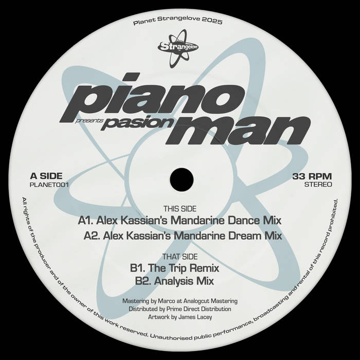Pianoman- Pasion [Incl. Alex Kassian & The Trip Mixes]
