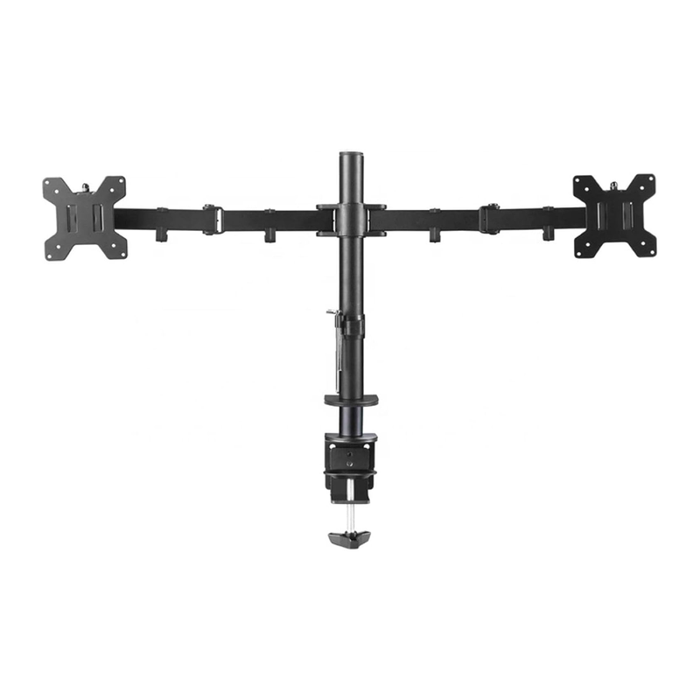 piXL DOUBLE ARM monitor mount / stand 68.6 cm (27") Black