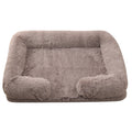 Plush Round Warm Pet Bed for Winter