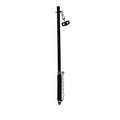 Black pogo stick cable retractor with metal spring and chain for facility power management