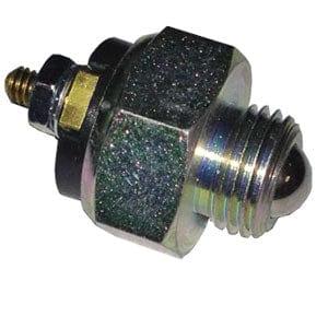 Precision ball switch with threaded metal body and terminal screw connection