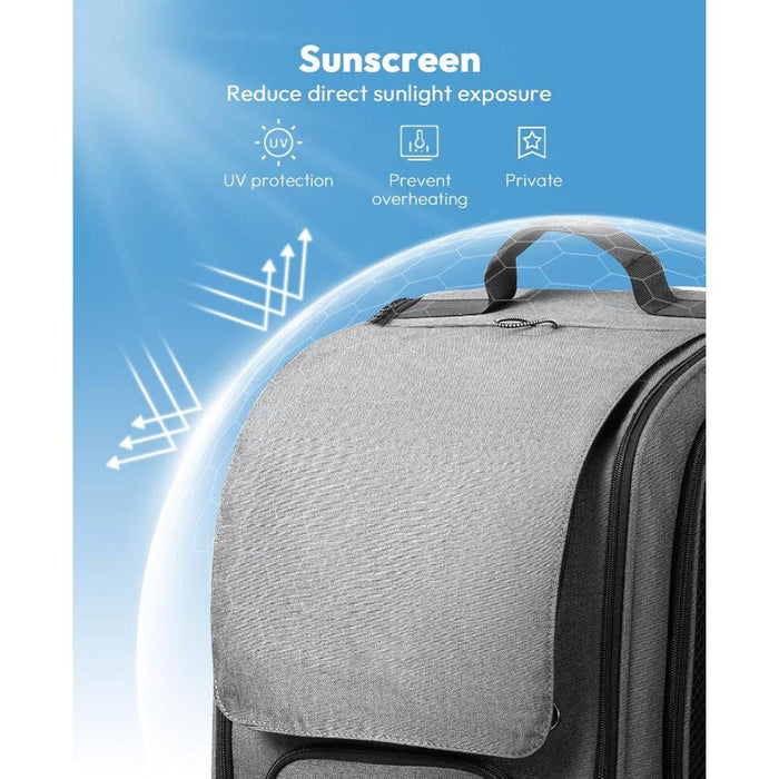 Portable Aviation-Style Pet Fashion Backpack