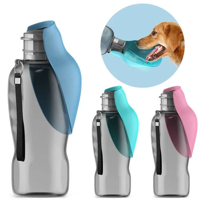 Portable Dog Water Bottle for Walking – Leak Proof Travel Dog Water Bottle