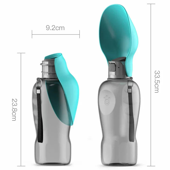 Portable Dog Water Bottle for Walking – Leak Proof Travel Dog Water Bottle
