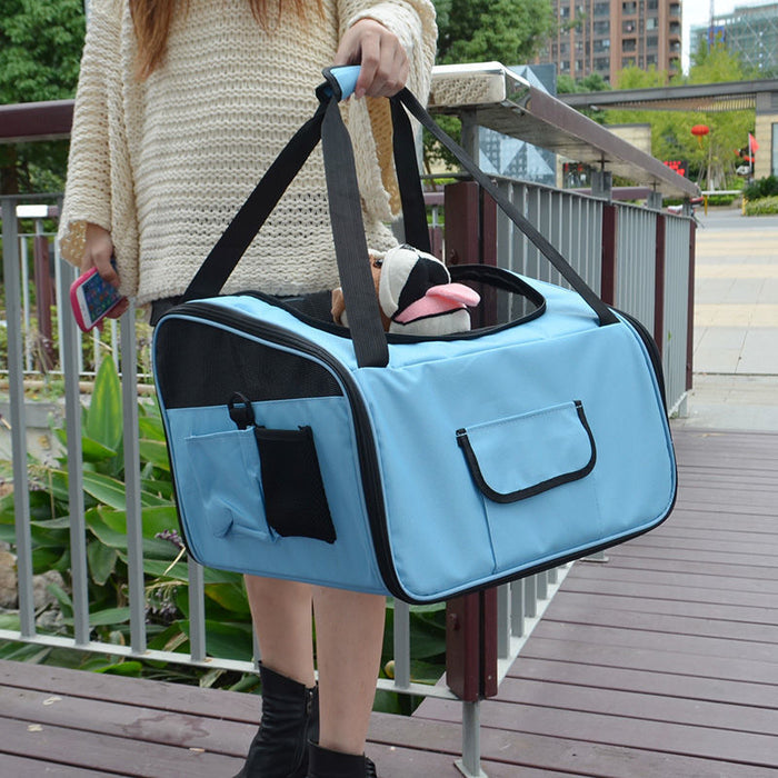 Portable Pet Backpack and Diaper Bag