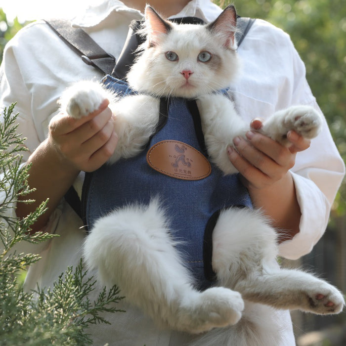 Portable Pet Backpack for Spring Outings