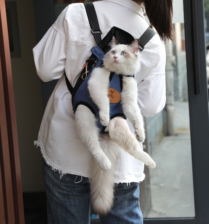 Portable Pet Backpack for Spring Outings