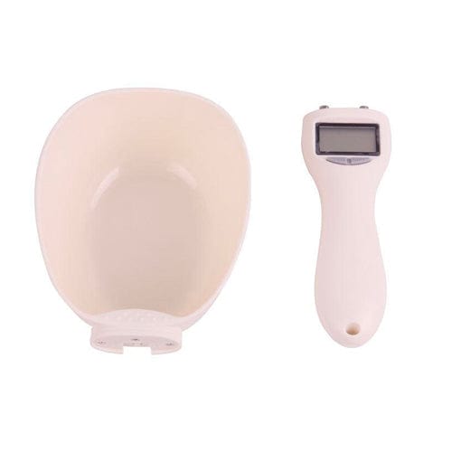 PortionPro Pet Food Measuring Spoon for Dogs & Cats – Digital Food Scale Scoop