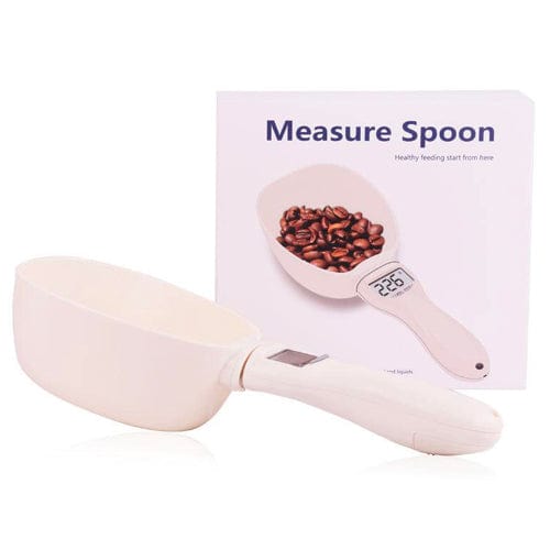 PortionPro Pet Food Measuring Spoon for Dogs & Cats – Digital Food Scale Scoop