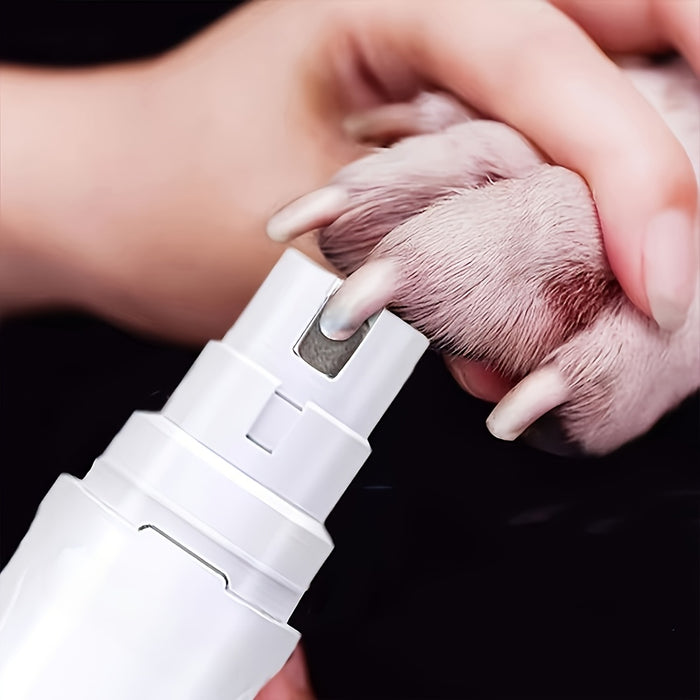 Professional Pet Nail Grinder – 2-Speed Electric Dog & Cat Claw Trimmer