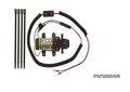 electric pump with wiring harness, cable ties, and connectors for power equipment