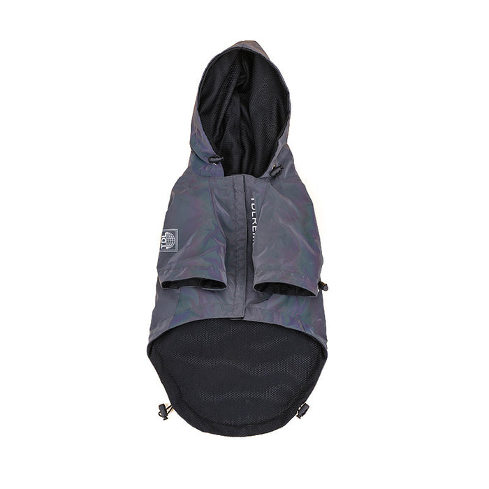 Rainproof Hooded Jacket for Small and Medium Pets
