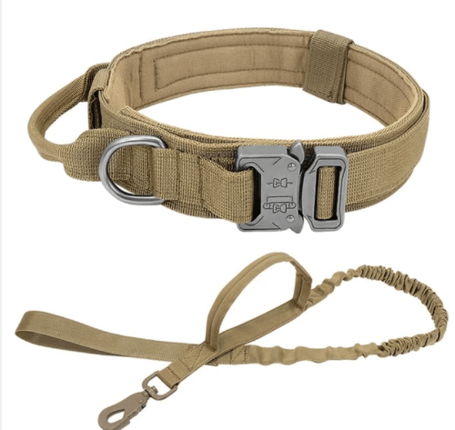 RangerPro Tactical Dog Collar & Leash Set for Dogs – Heavy-Duty Nylon Training Collar