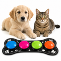 Recordable Dog Communication Buttons Set – 4 Training Sound Buttons for Pets