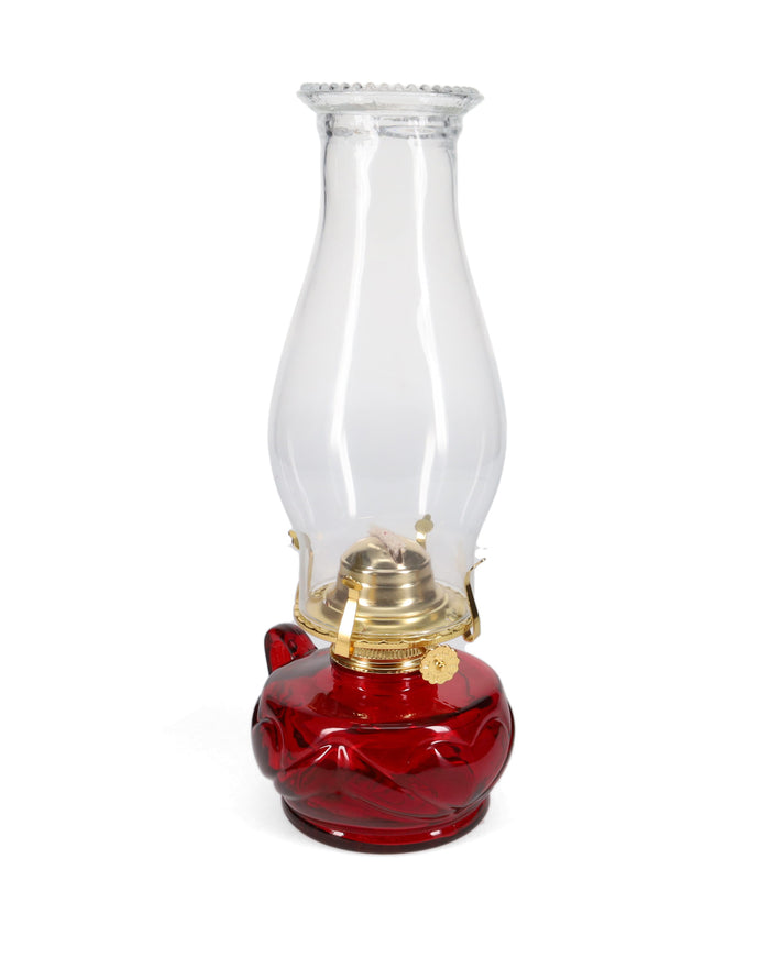 Red United Hearts Finger Lamp with Brass Plated Hardware (67470RB)