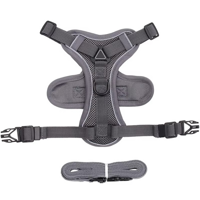 Reflective Cat Harness and Leash Set – Escape Proof Adjustable Cat Walking Vest
