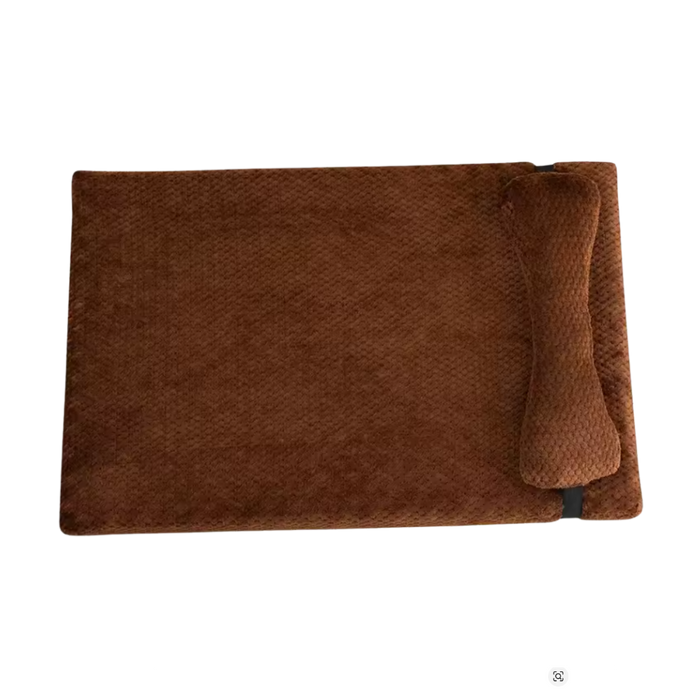 Resilient Dog Cushion Bed | Washable & Anti-Slip Pet Mat for All Seasons