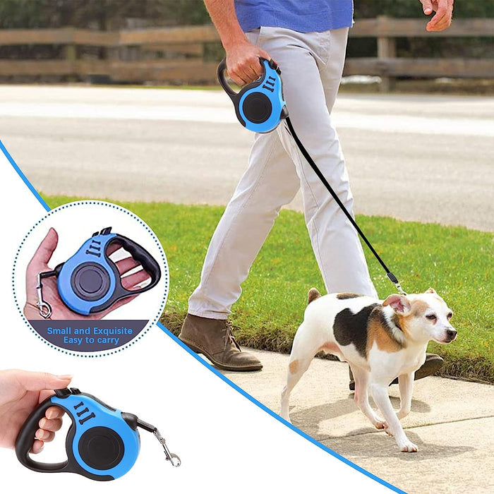 Retractable Dog Leash – Adjustable Extendable Lead for Dogs