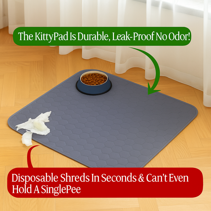 Reusable Pee Pad | Pet Training Mat – Waterproof Odor Control