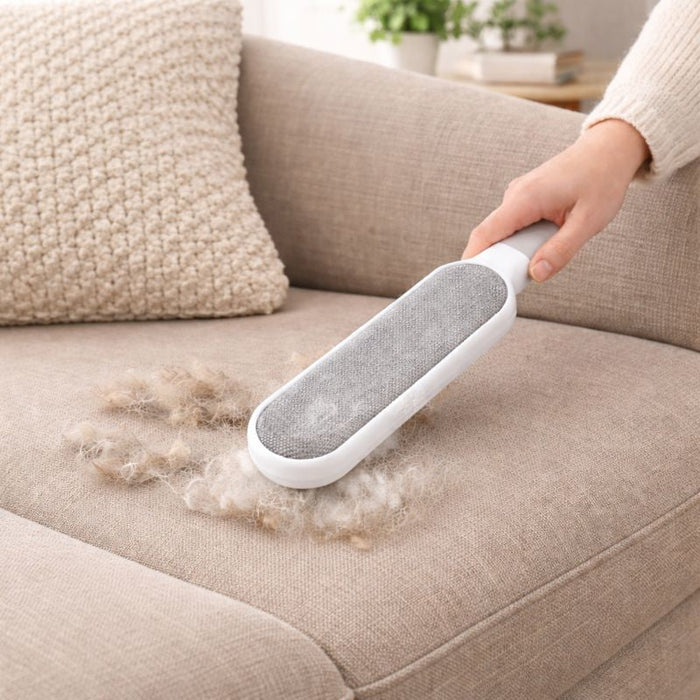Reusable Pet Hair Remover Brush – Double Sided Dog & Cat Hair Remover