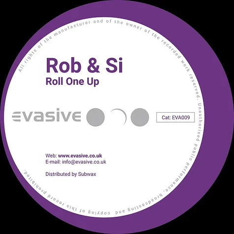 Rob & Si-Roll One Up / Zebraz    [Released:2003]