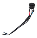 Round Black High/Off/Low Snap-In Rocker Switch