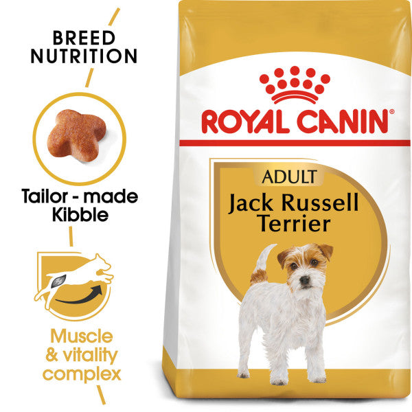 Royal Canin Jack Russell Terrier Adult Breed Health Nutrition Dry Dog Food