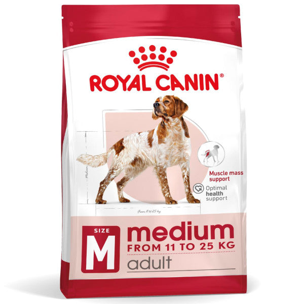 Royal Canin Medium Adult Size Health Nutrition Dry Dog Food