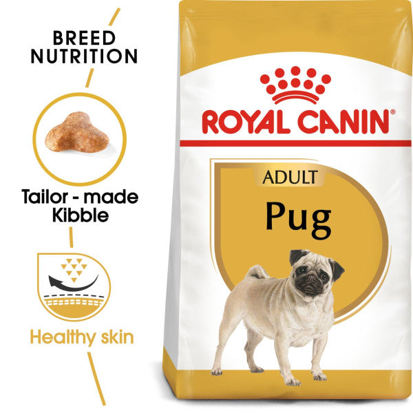 Royal Canin Pug Adult Breed Health Nutrition Dry Dog Food