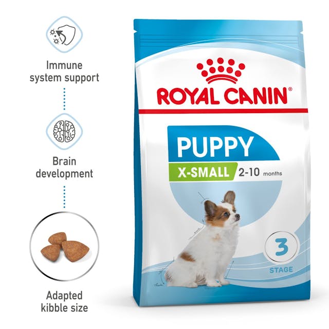 Royal Canin X-Small Puppy - Size Health Nutrition Dry Food for Tiny Dogs