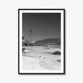 Lalomanu Beach Black and White Fine Art Photo Print, Samoa, Upolu, Wall Poster