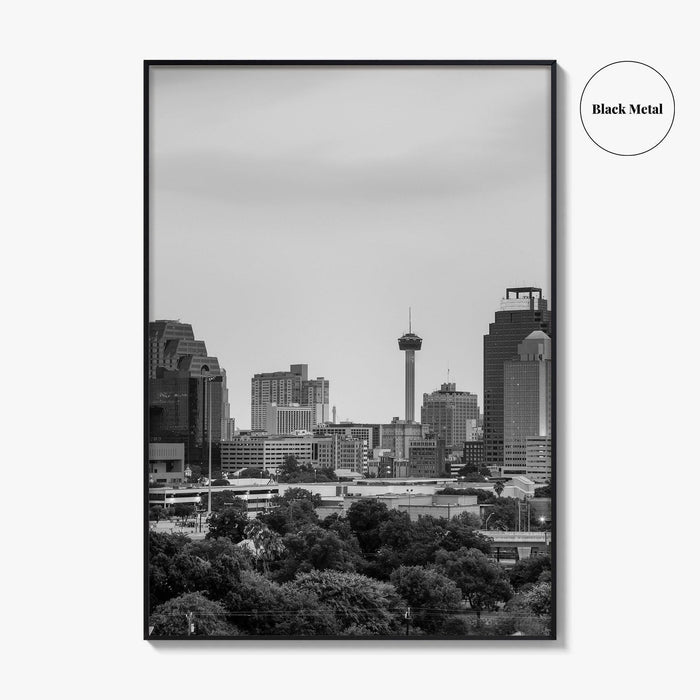 8x10 in / Black Metal / Full-bleed