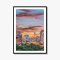 San Antonio Skyline Fine Art Photo Print, Texas USA Downtown Wall Decor Poster