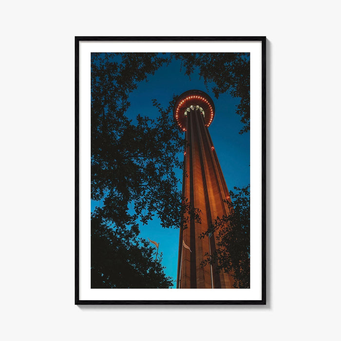 San Antonio Fine Art Photo Print, Tower of the Americas, Hemisfair Park, Texas Poster
