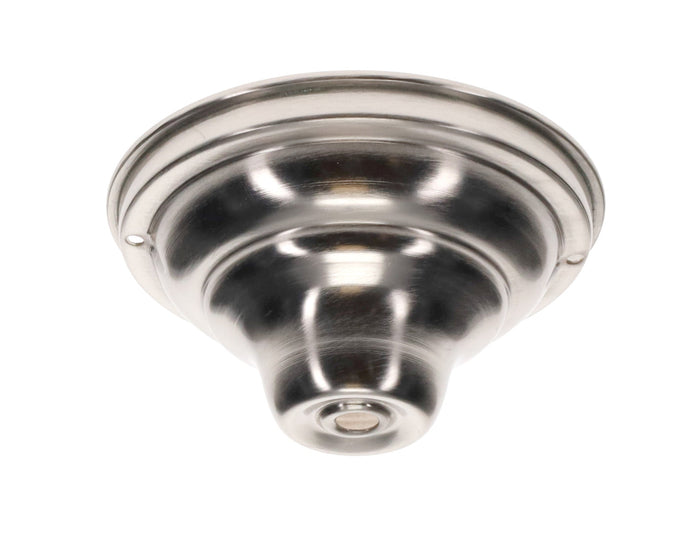Satin Nickel 5 1/4 Inch Stamped Canopy (11830SN)