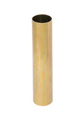 Seamless Unfinished Brass Candelabra Base Sized Candle Covers, Choice of Size