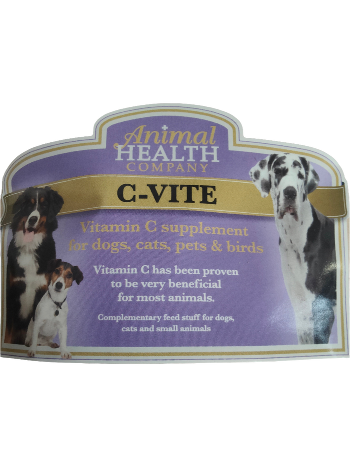 Short Dated Clearance C-Vite | Vitamin C Supplement for Dogs, Cats & Small Pets by Animal Health Company
