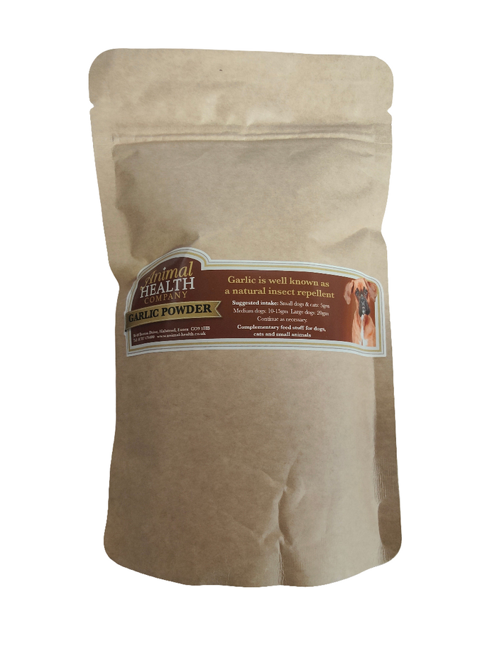Short Dated Clearance Garlic Powder | Natural Insect Repellent for Dogs by Animal Health Company
