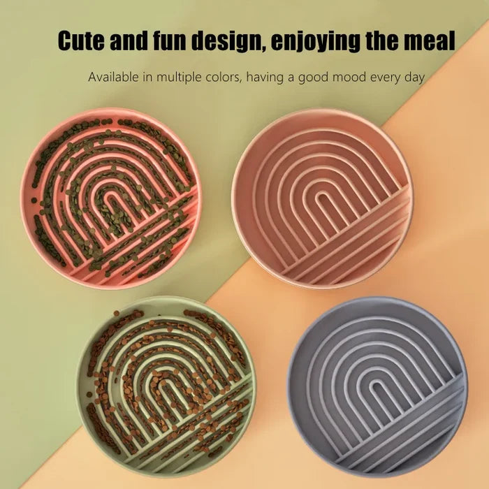 Silicone Dog Lick Mat for Dogs & Cats – Non-Slip Slow Feeder Mat
