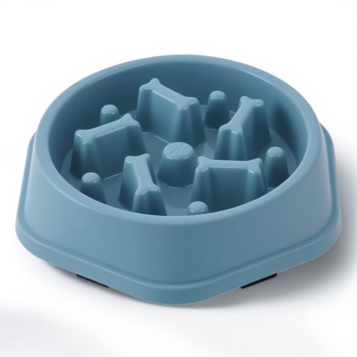 Slow Feeder Dog Bowl | Anti-Slip Design – Healthier Eating