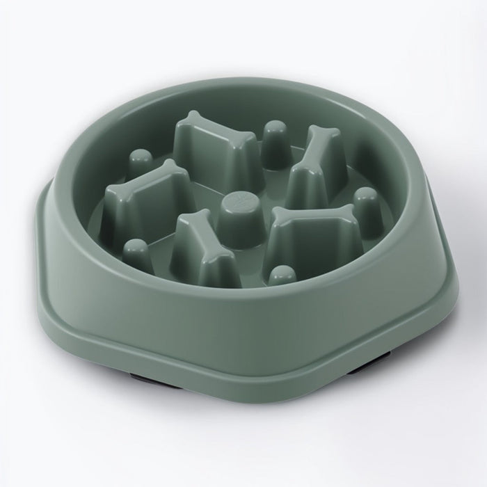 Slow Feeder Dog Bowl | Anti-Slip Design – Healthier Eating
