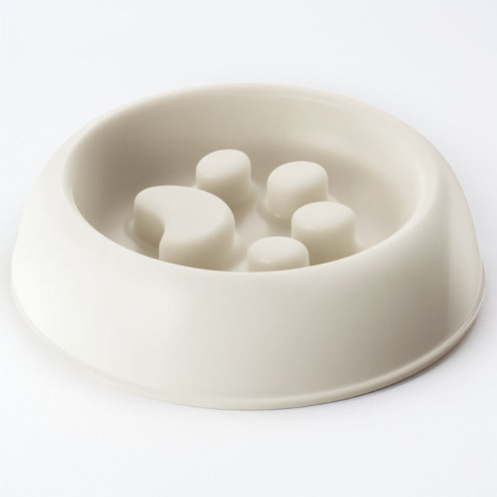Slow Feeder Dog Bowl | Paw Print Anti-Choking Feeding Bowl