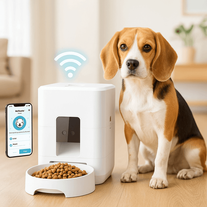 Smart Automatic Dog Feeder with App Control – Automatic Dog Food Dispenser
