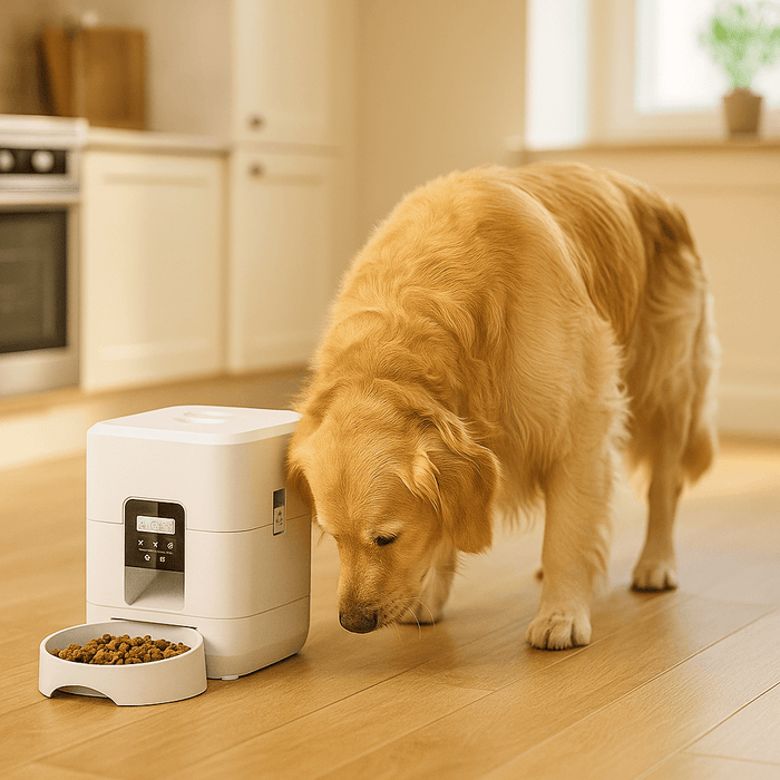Smart Automatic Dog Feeder with App Control – Automatic Dog Food Dispenser