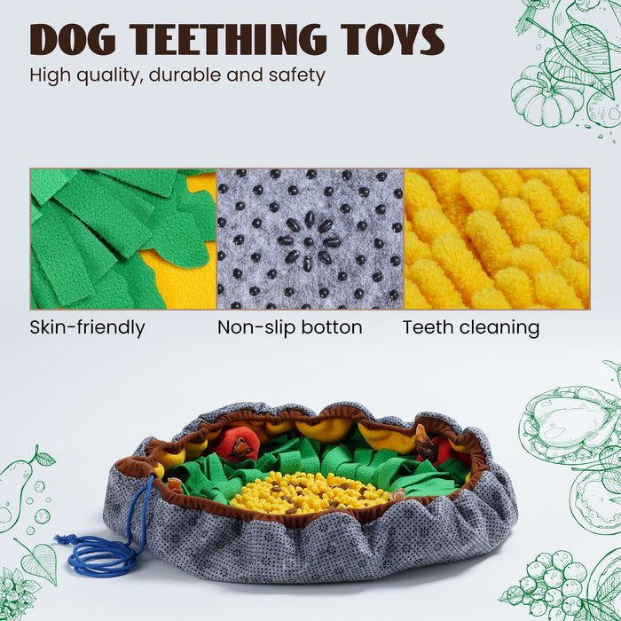 Snuffle Feeding Mat for Dogs – Interactive Treat Puzzle Enrichment Mat