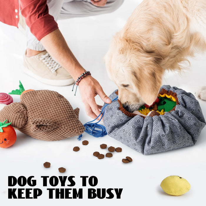 Snuffle Feeding Mat for Dogs – Interactive Treat Puzzle Enrichment Mat