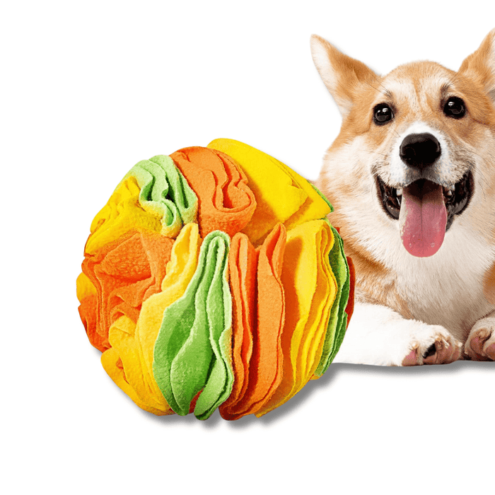 Snuffle Puzzle Ball for Dogs – Interactive Treat Dispensing Enrichment Toy