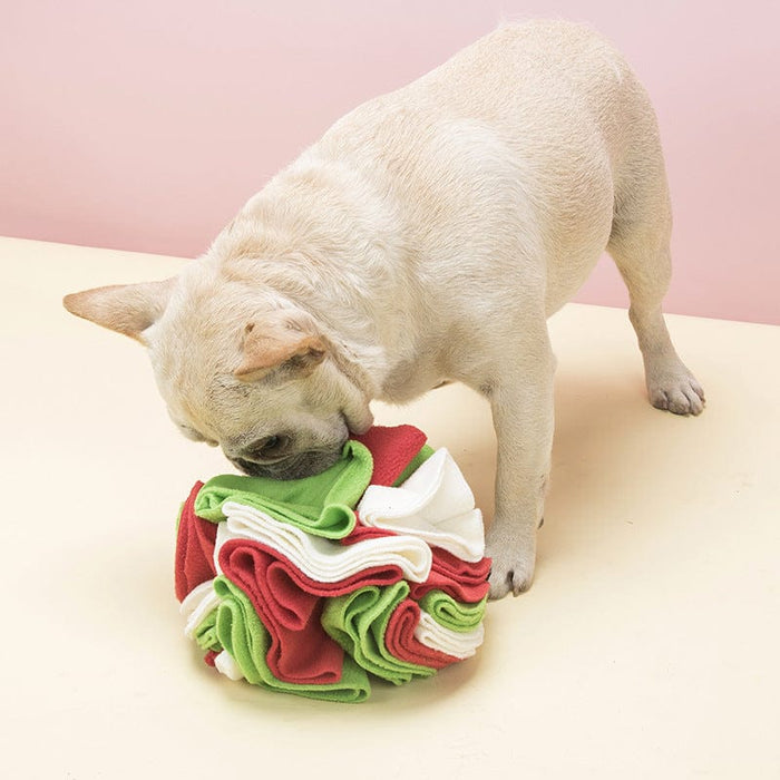 Snuffle Puzzle Ball for Dogs – Interactive Treat Dispensing Enrichment Toy